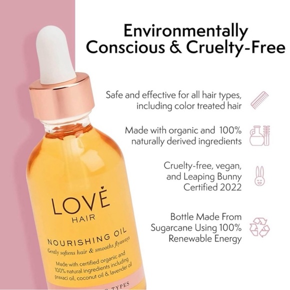 5/$25 Love Hair, Nourishing Oil, 2oz - Picture 4 of 9